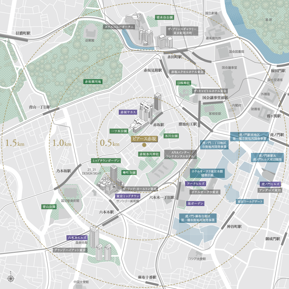 1.5km圏概念図